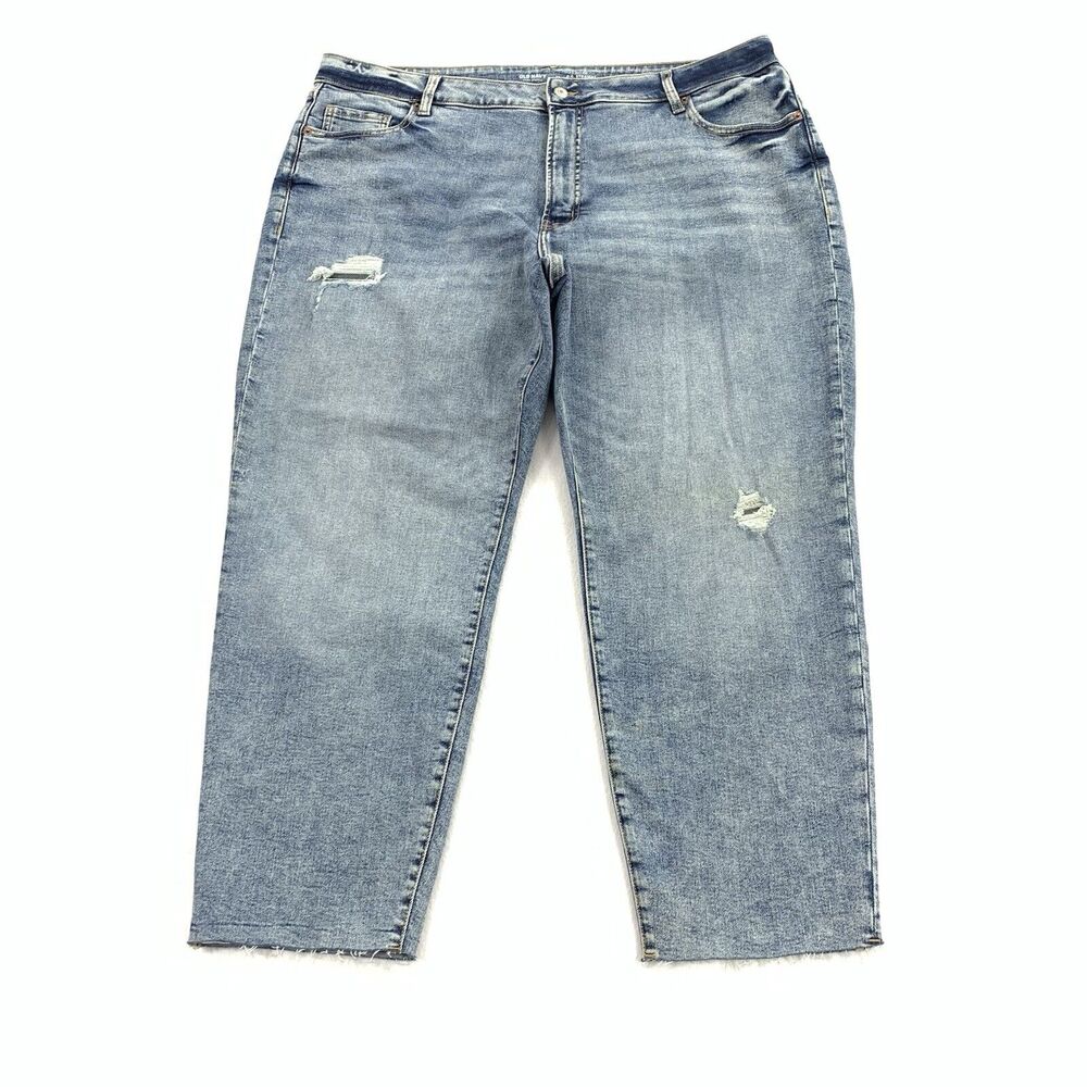 Old Navy High Rise Og Straight Leg Secret Smooth Pockets Jeans 22